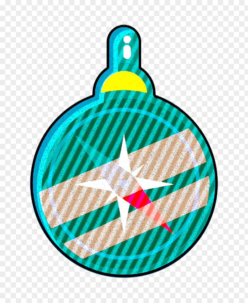 Ornament Teal Location Icon PNG
