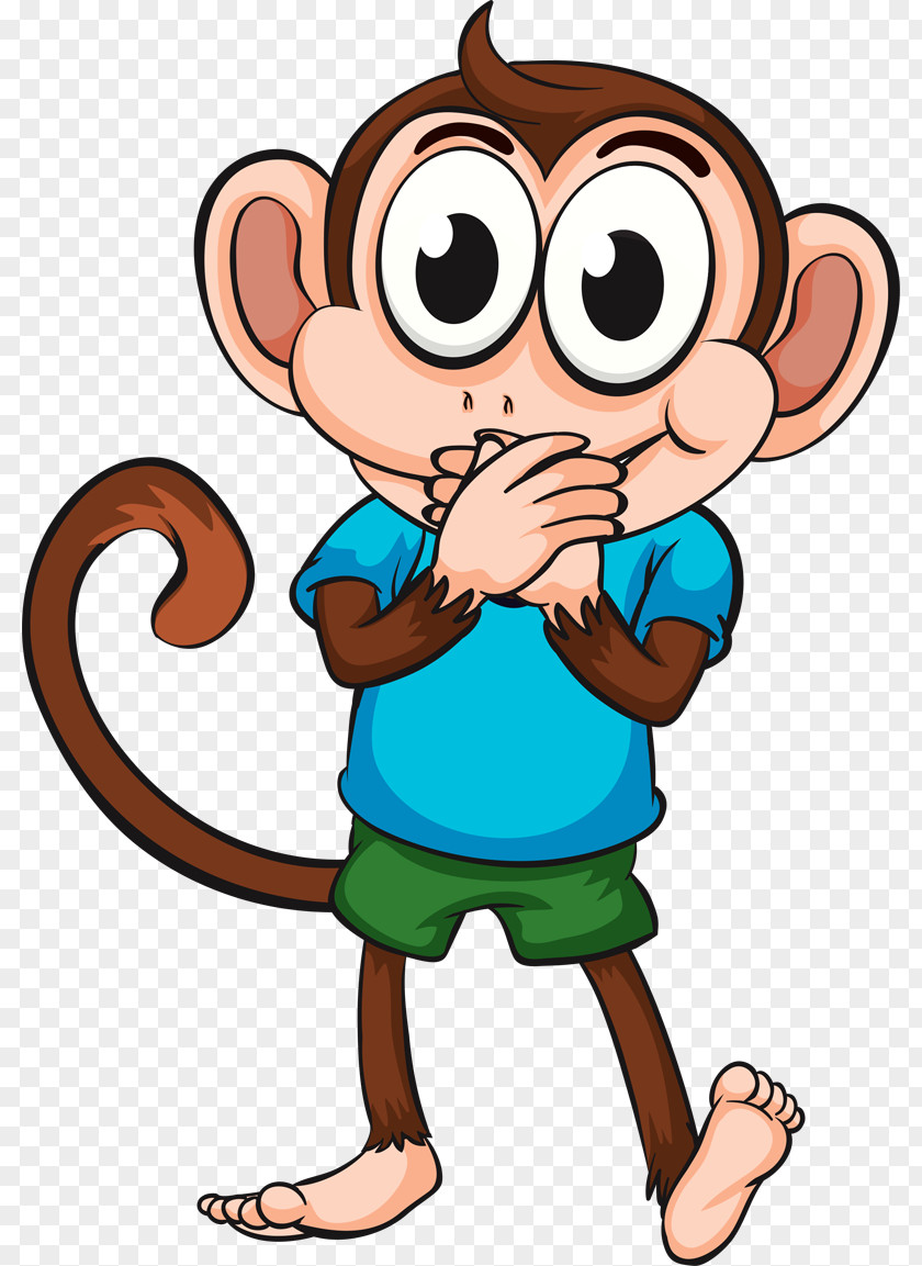 Monkey Baby Monkeys Ape Clip Art PNG