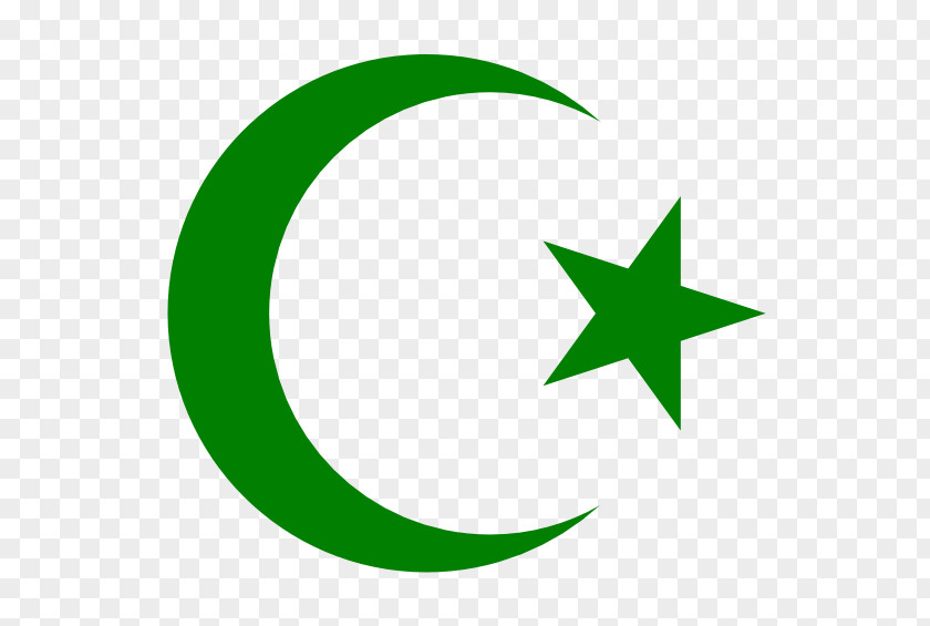 Moon Star And Crescent Symbols Of Islam Clip Art PNG