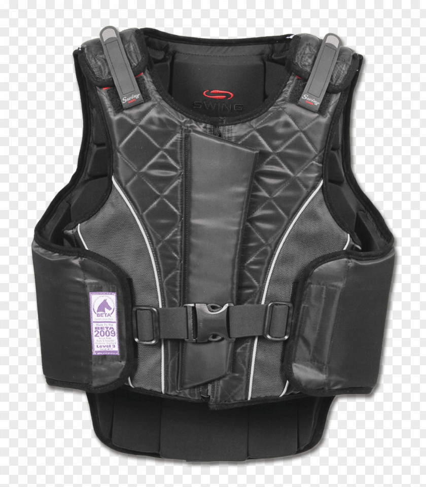 Zipper Gilets Equestrian Waistcoat Air Bag Vest PNG