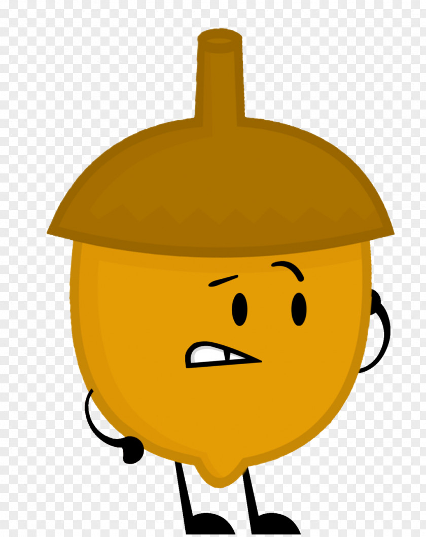 Acorn Yellow Fan Art Clip PNG