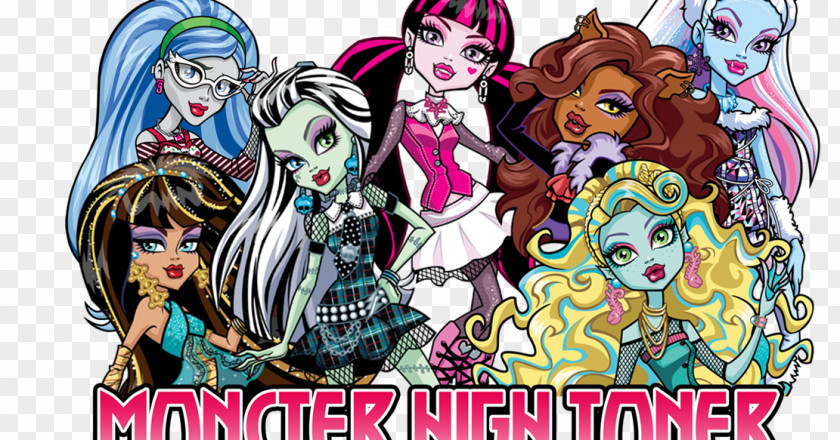 Barbie Monster High Party Mattel Doll PNG
