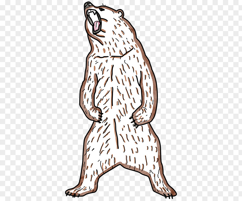 Bear Roar Clip Art PNG