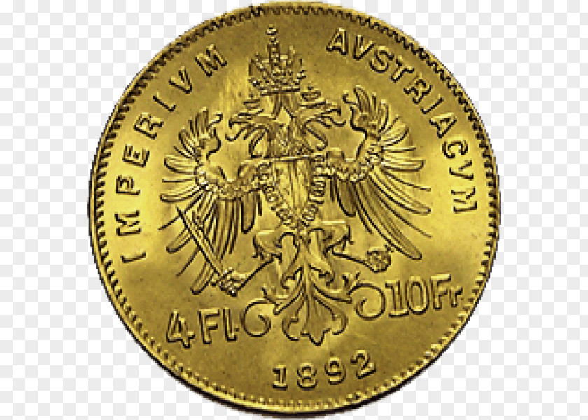 Coin Gold Medal Guilder PNG