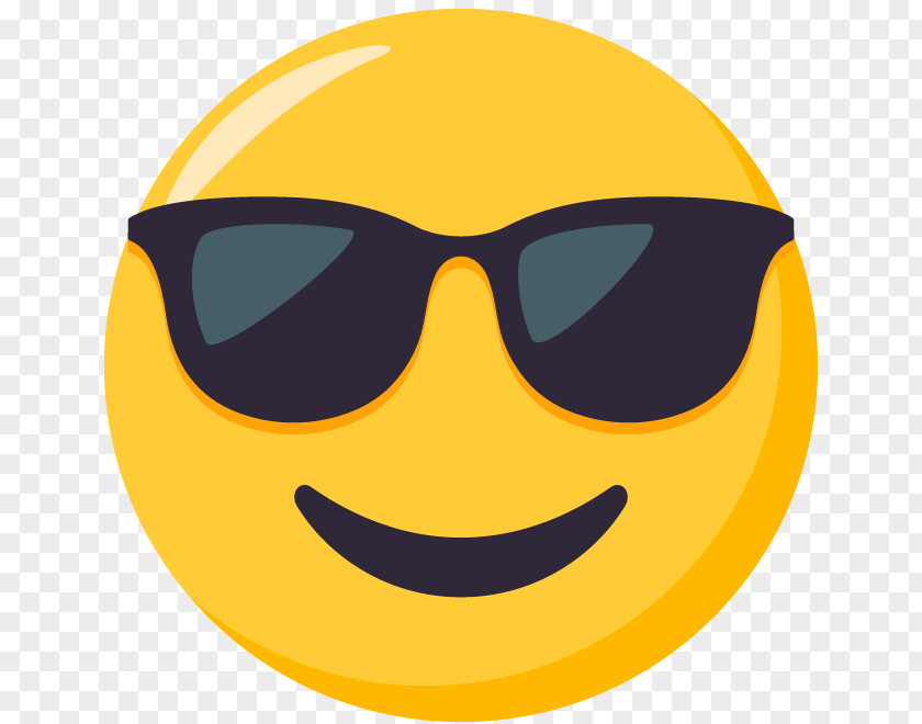 Emoji Domain Smiley Glasses PNG