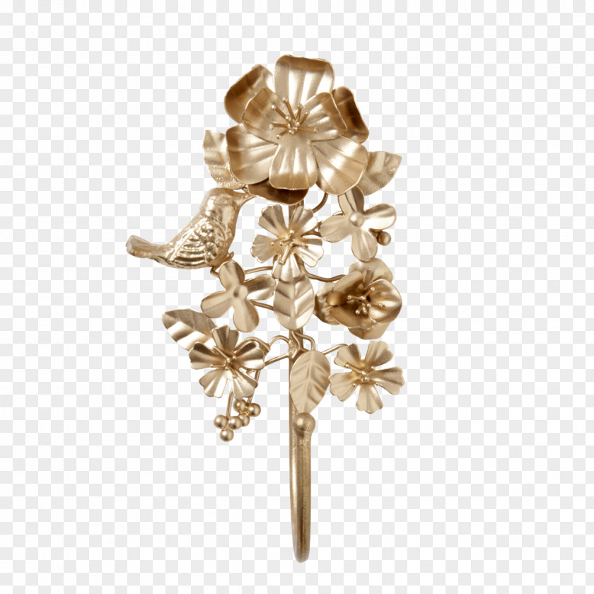 Gold Bird Rice Hook Candlestick PNG