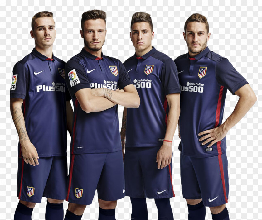 Nike Atlético Madrid La Liga Kit Jersey Club De PNG
