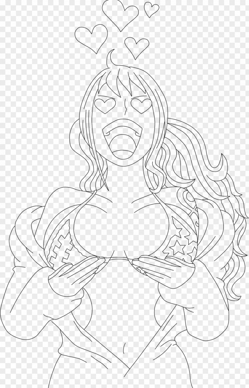 One Piece Nami Line Art Vinsmoke Sanji Drawing Sketch PNG