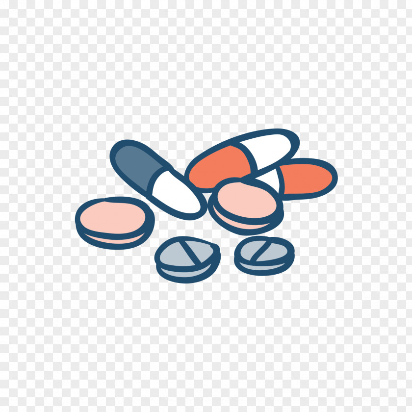 Pills And Tablet Capsule Clip Art PNG
