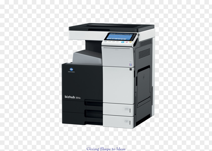 Printer Photocopier Konica Minolta Multi-function Standard Paper Size PNG