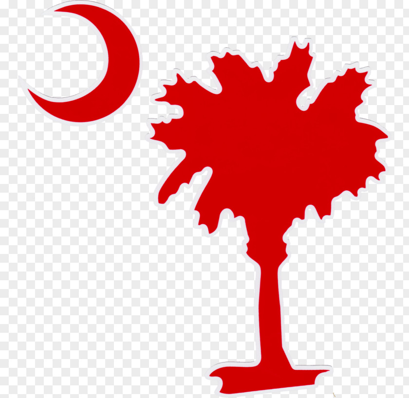 Battle Of Fort Sumter South Carolina Sabal Palm Trees Flag Crescent Dwarf Palmetto PNG