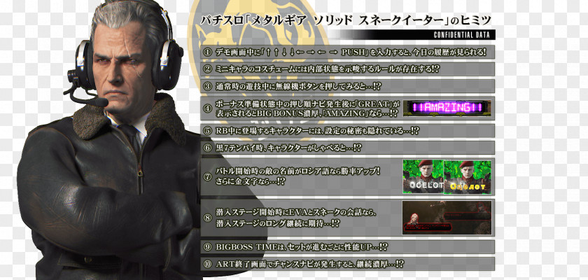 Confidential Metal Gear Solid 3: Snake Eater V: The Phantom Pain Major Zero PNG