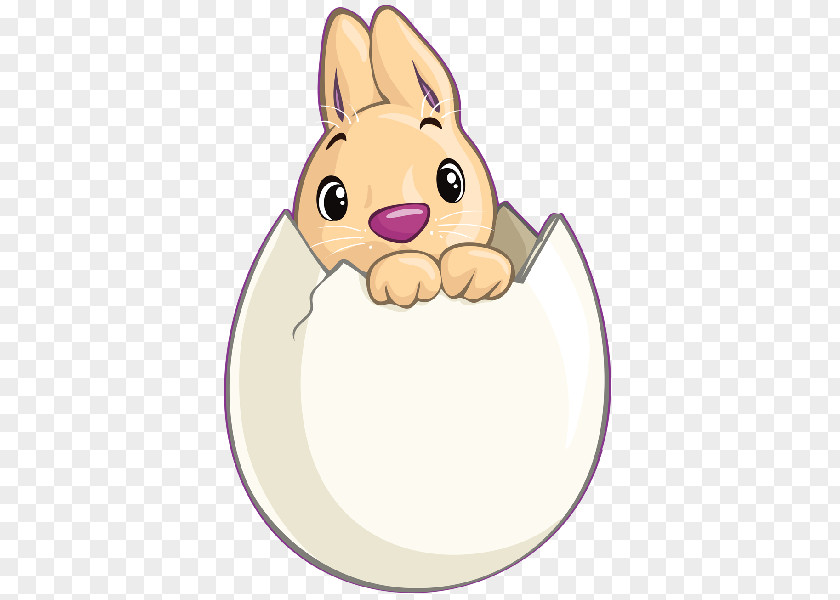 Easter Bunny Hare Rabbit Egg PNG