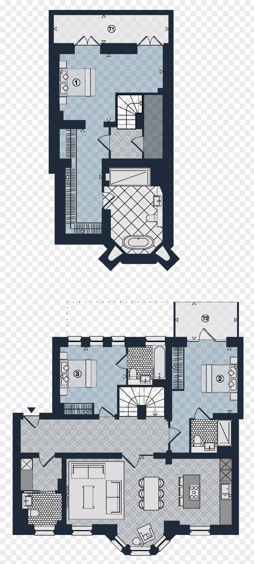 House Hampstead Manor Floor Plan Apartment Home PNG