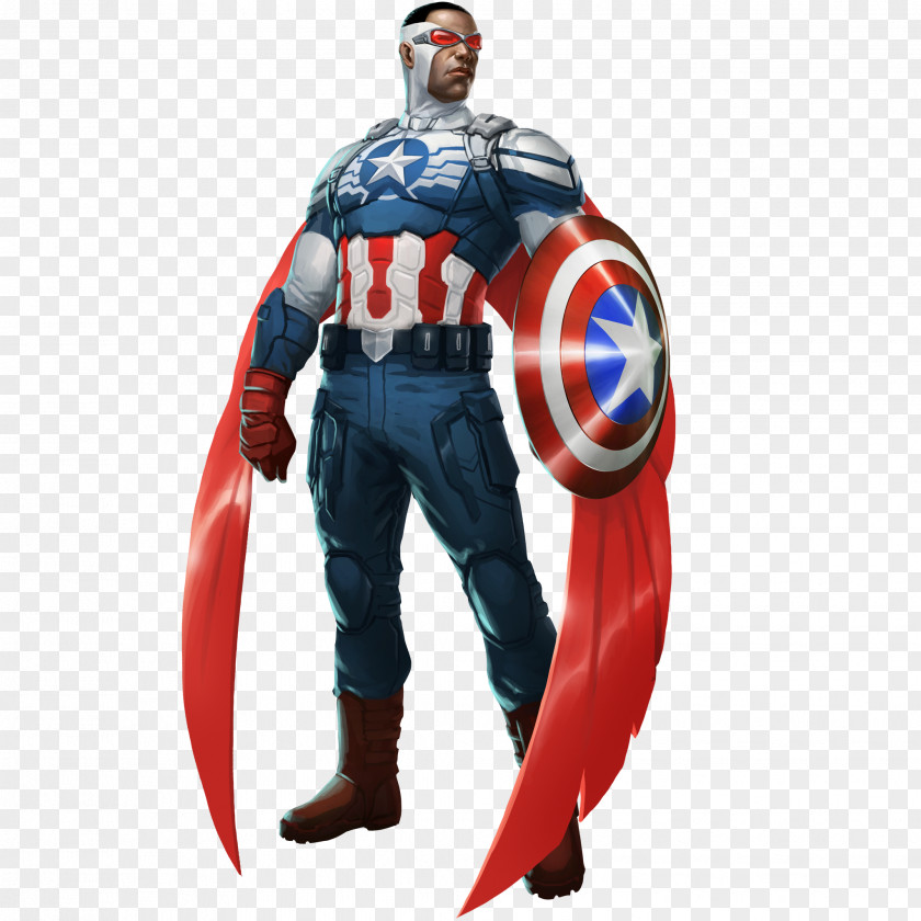 Captain America Marvel Puzzle Quest Falcon Black Panther Carol Danvers PNG