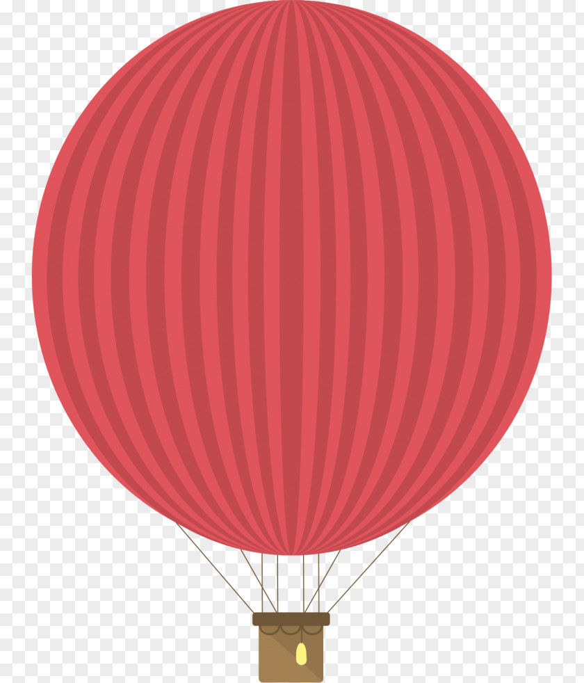 Cartoon Hot Air Balloon PNG