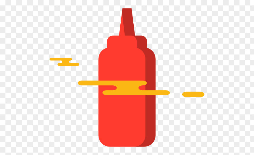 Ketchup Sauce Bottle PNG