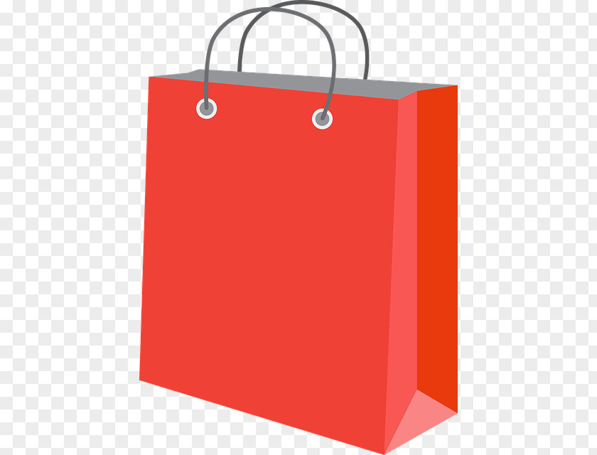 Red Bag Paper Shopping Clip Art PNG