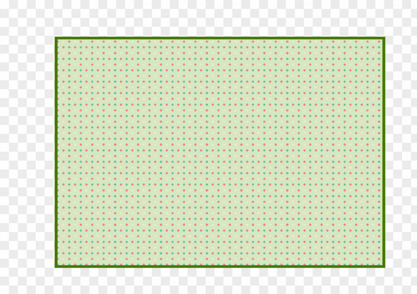 Colored Dots On A Green Background Material Pattern PNG