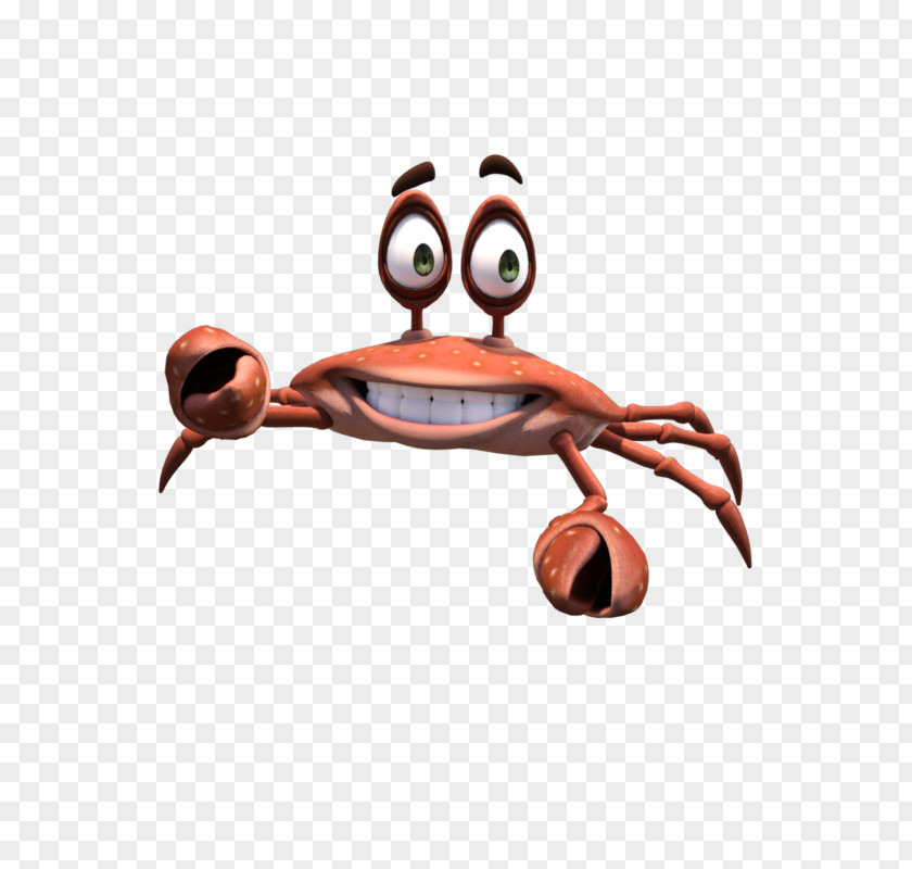 Cute Little Crab Animal Clip Art PNG