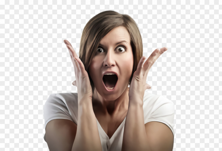 Hand Smile Face Shout Facial Expression Gesture Nose PNG