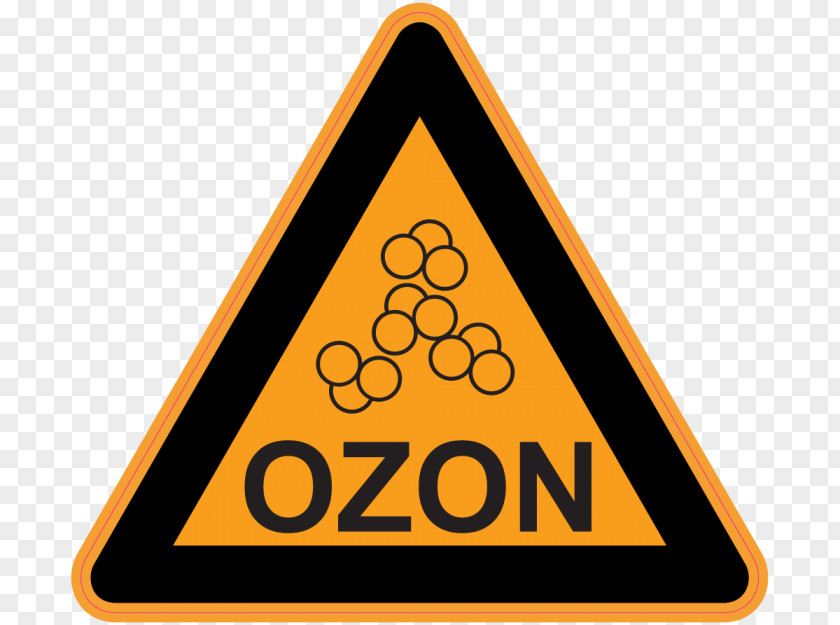 Couche D'ozone Warning Sign Warnzeichen ISO 7010 Ozone PNG