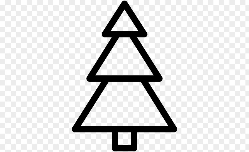 Hand Drawn Tree Christmas Clip Art PNG