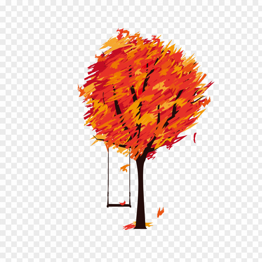 Japanese Illustration Autumn Illustrator PNG