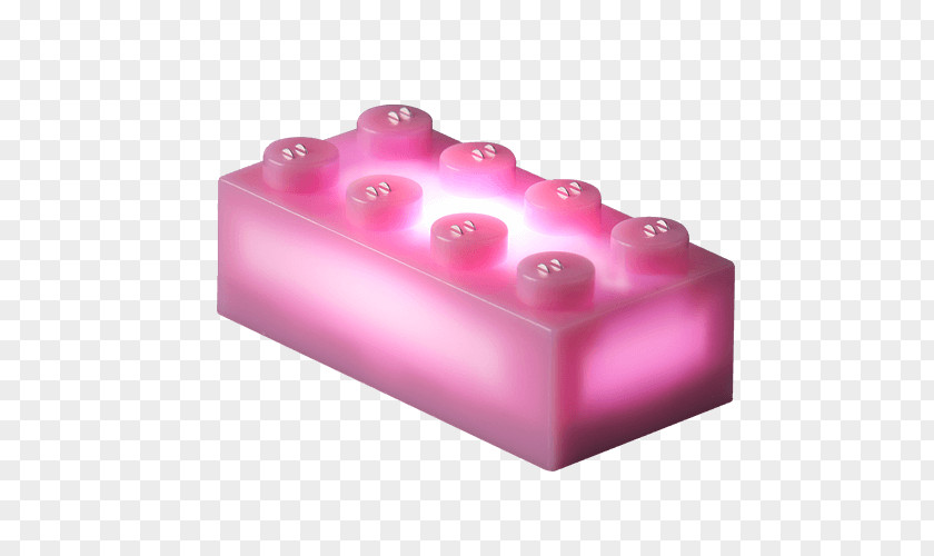 Pink Light LIGHT STAX Toy Block Construction Set Color PNG