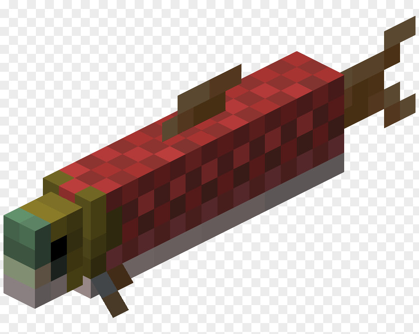 Salmon Minecraft Mob Video Game Boss PNG