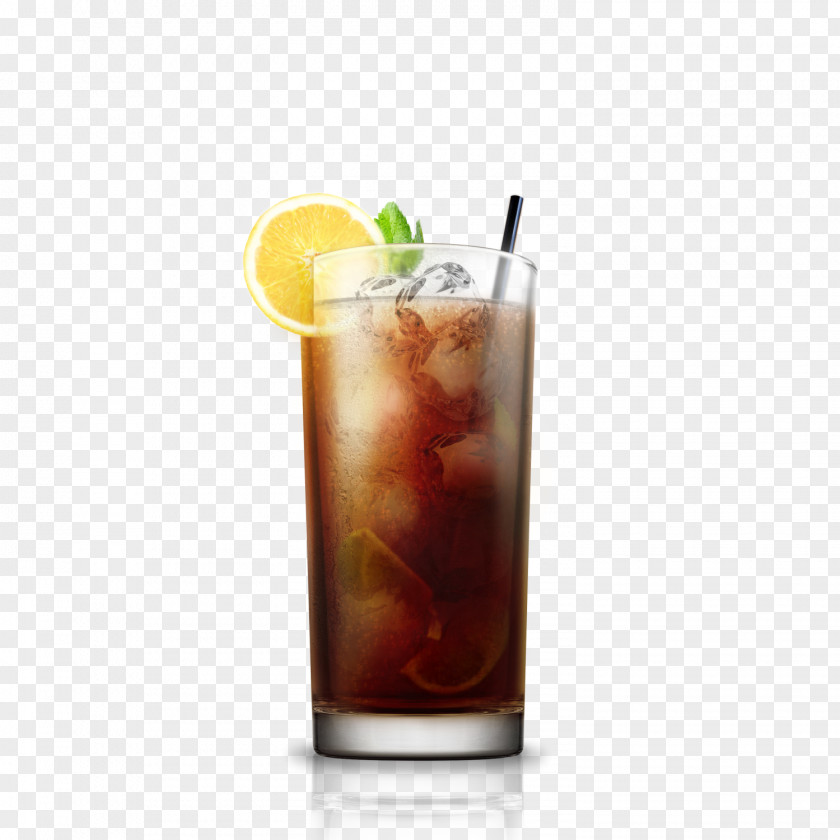 Tequila Rum And Coke Cocktail Distilled Beverage Fizzy Drinks Mai Tai PNG