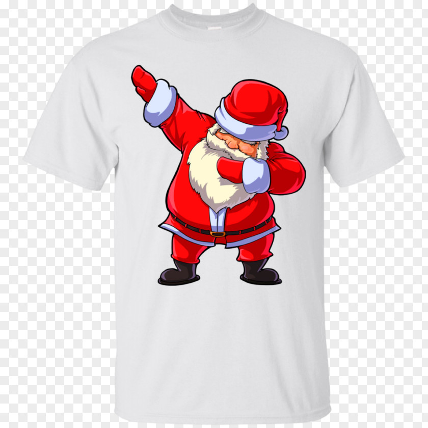 Dabbing Santa T-shirt Claus Dab Hoodie Christmas PNG