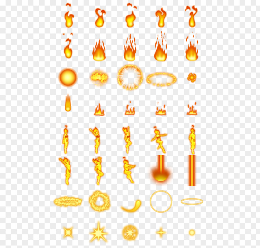 Fire Letter PNG