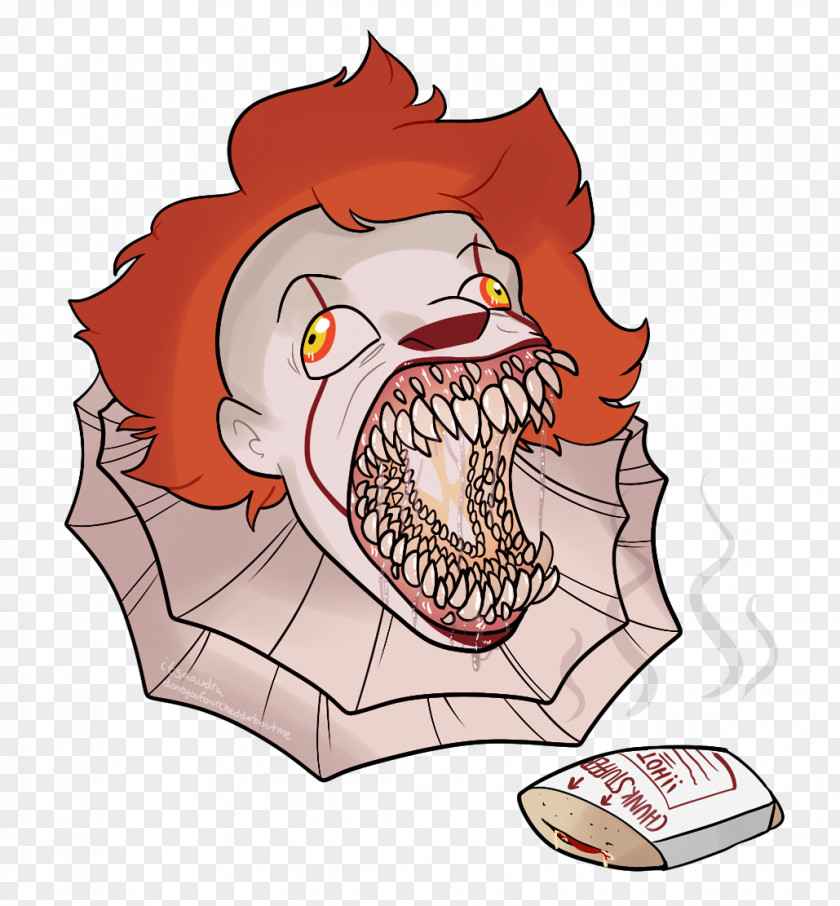 It Drawing Fan Art Clown PNG