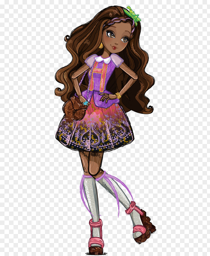 Pinocchio Ever After High Cedar Wood Cheshire Cat PNG