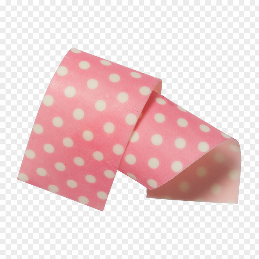 Polka Dot Necktie Pink M PNG