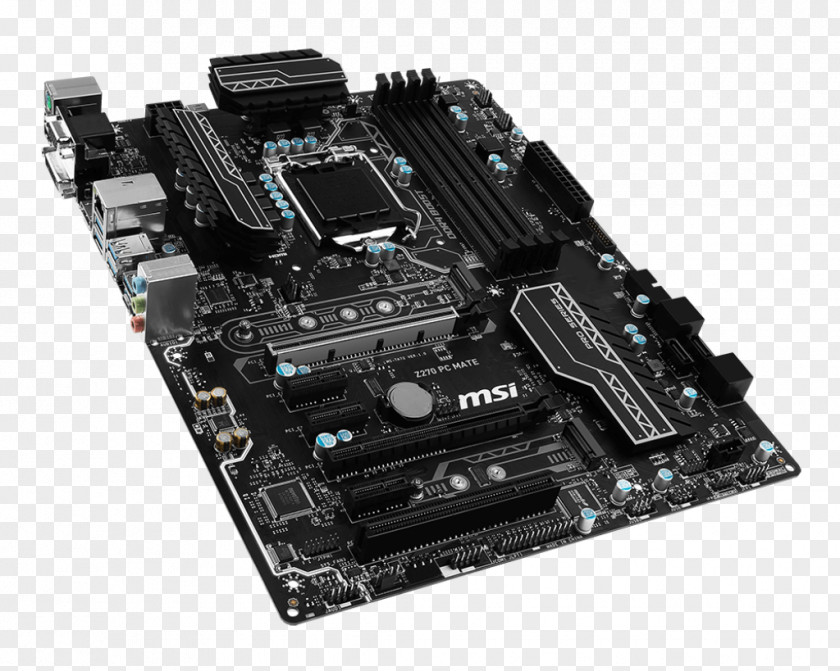 Cartoon Motherboard Intel LGA 1151 MSI ATX PNG