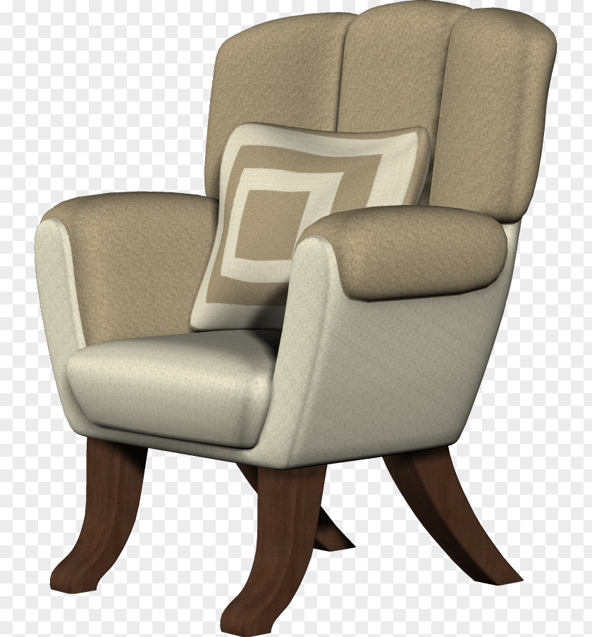 Chair Recliner Furniture Wing Clip Art PNG