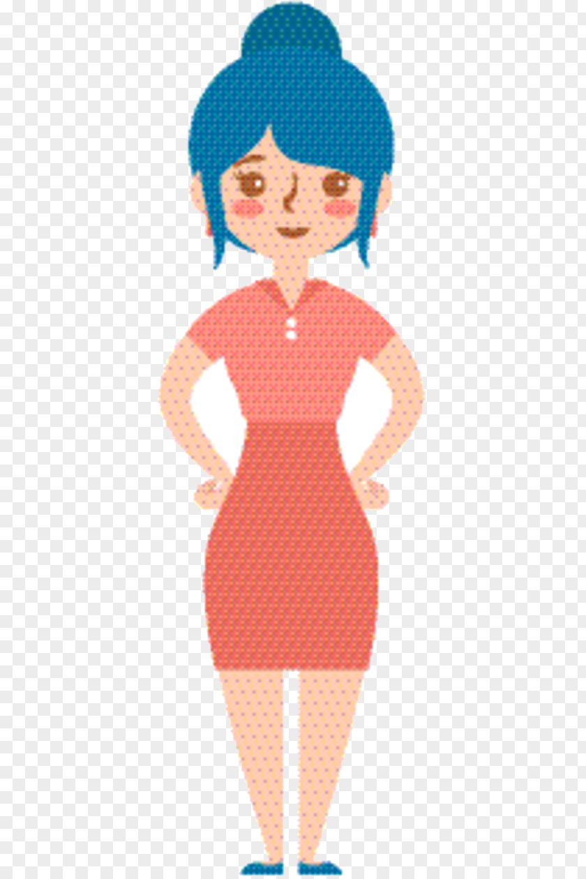 Costume Design Day Dress Orange Background PNG