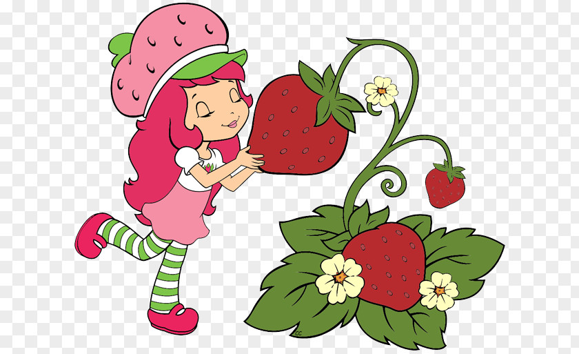 Strawberry Cartoon Shortcake Cream Cake Muffin Pie PNG
