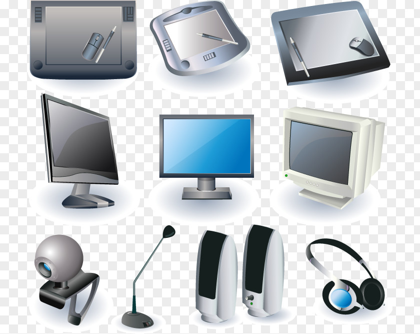 Vector Computer Accessories Hardware Speakers Icon PNG