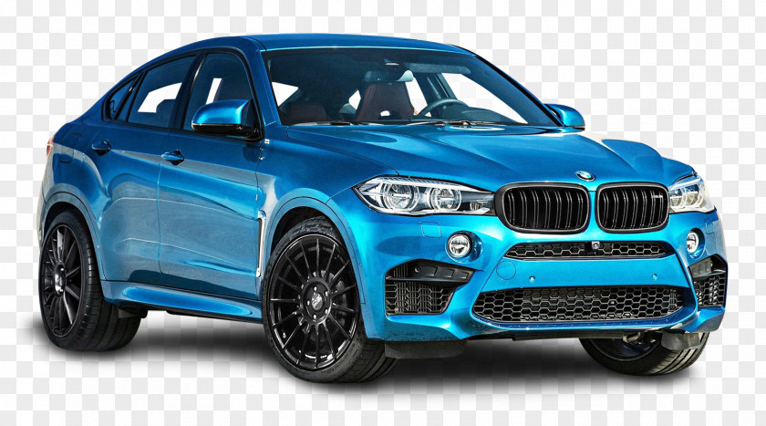 BMW X6 Blue Car 2016 M 2014 2015 PNG