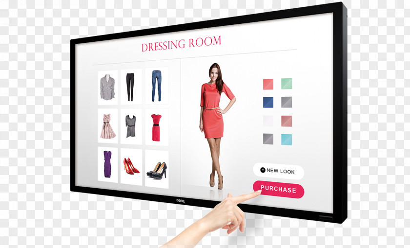 Display Computer Monitors Touchscreen Digital Signs BenQ Interactivity PNG