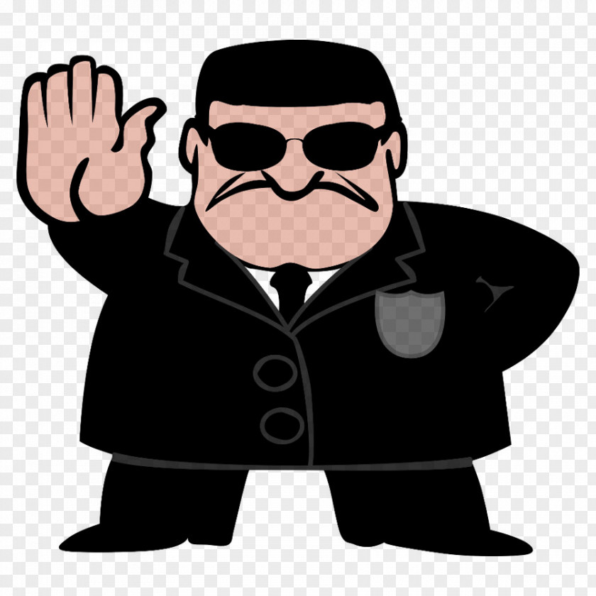 Eyewear Gentleman Federal Bureau Of Investigation Cartoon PNG