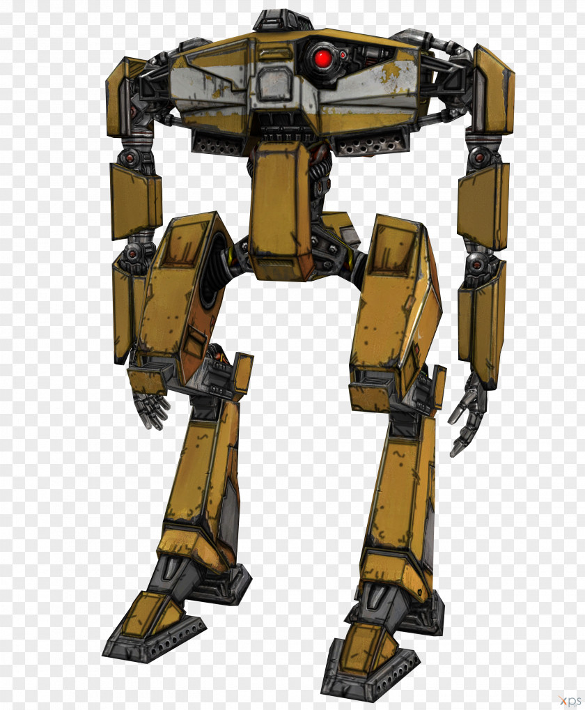 Robot Borderlands 2 Tales From The ЧБ PNG