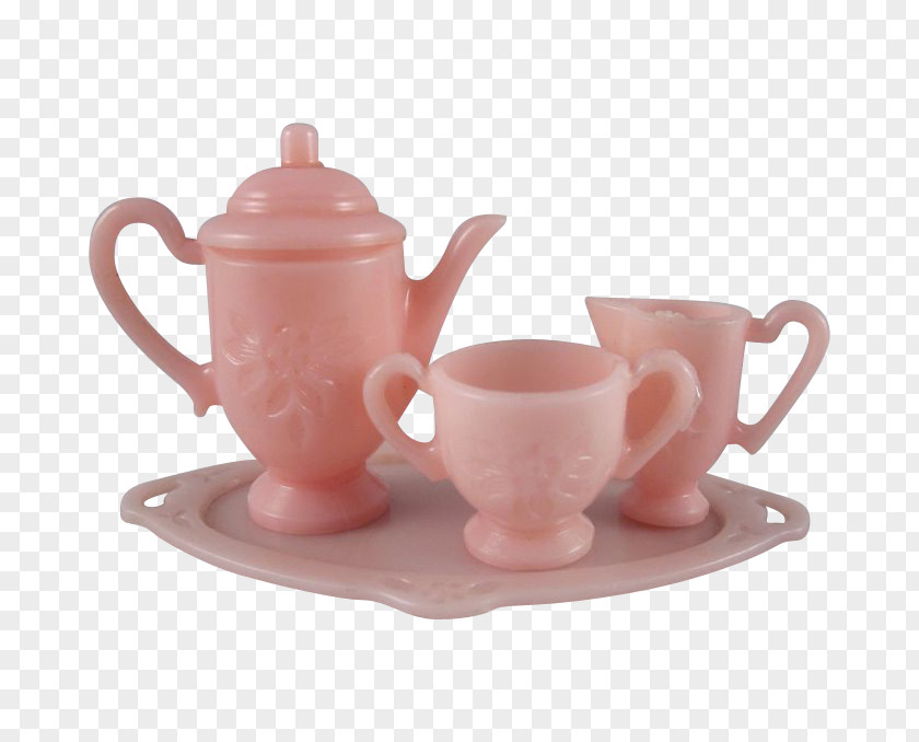 Tea Coffee Cup Set Plastic Teapot PNG