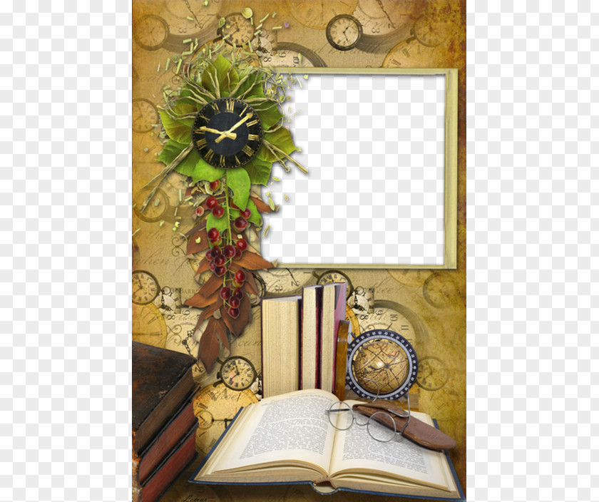 Watch Cartoons Books Decorative Borders Picture Frame Clip Art PNG