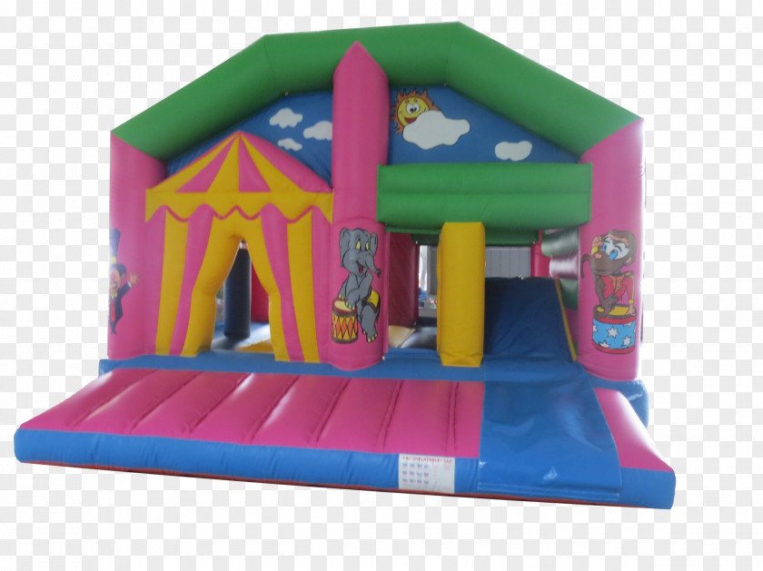 Castle Inflatable Bouncers Circus AAA1144 PNG