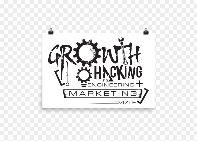 Engineering Poster T-shirt Brand Marketing Growth Hacking Product PNG