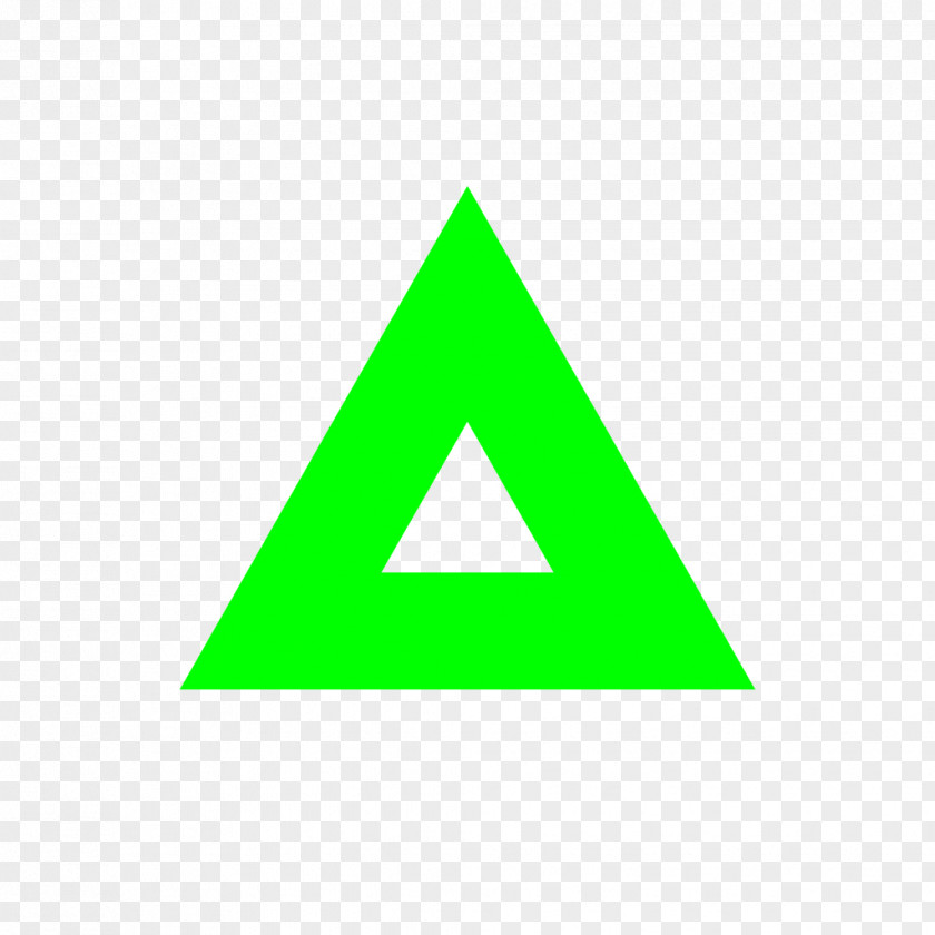 Lime Triangle Area Logo PNG